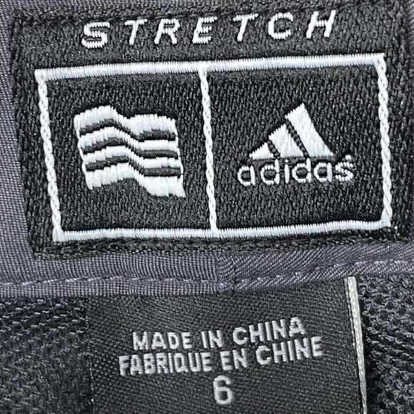 Adidas Golf Climacool Stretch Gray‎ Capri Size 6 Pants - Picture 6 of 7
